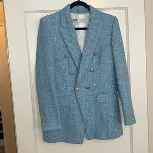 Tweed Zara blazer. Brand new.